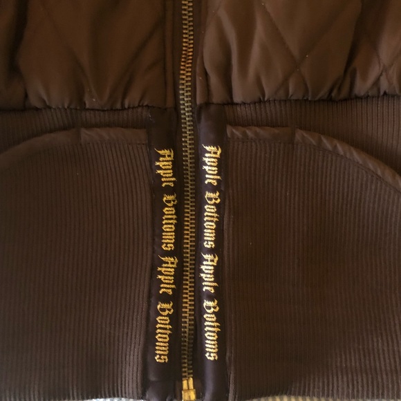 Apple Bottoms Jacket, zip up hood XL - Picture 2 of 8